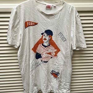 Lacoste live graphic “Richie drouot” tshirt